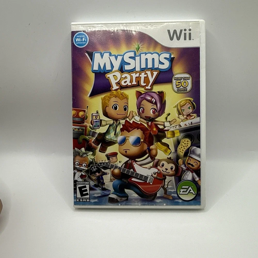 Nintendo Wii - MySims Party - My Sims -‎ Complete w/ Manual - Tested Working